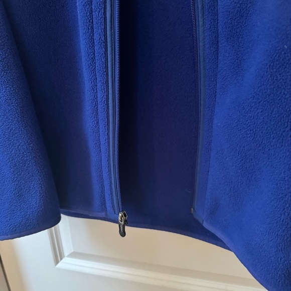 Vintage Patagonia Men's Blue Fleece Jacket - Picture 5 of 8